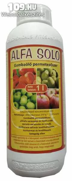 Gombaölő Alfa Solo 1 liter  ( Csak személyesen vásárolható meg! )