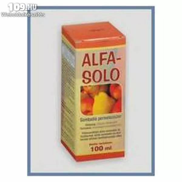 Gombaölő Alfa Solo 100 ml (Csak személyesen vásárolható meg! )