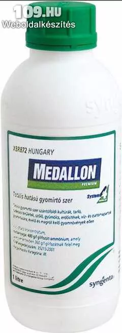Gyomírtó Medallon Premium 1 liter (Csak személyesen vásárolható meg!)!)